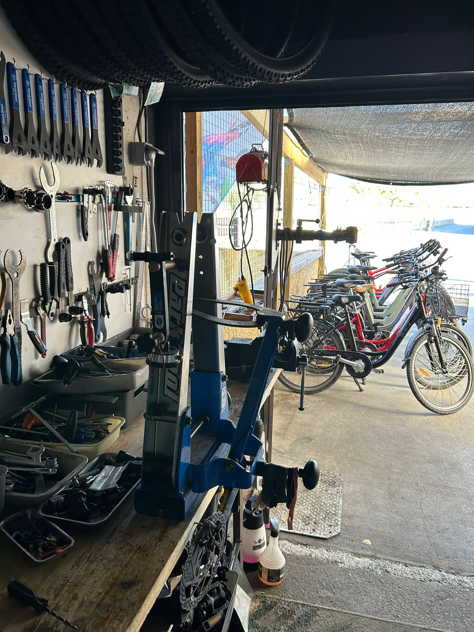 Réparer un vélo